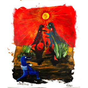 Alternative view of Conscious Dino